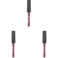 Kadıoğlu Ticaret Likit Ruj, Uzun Süre Kalıcı Kadifemsi Kuruma Yapmayan Mat, Matte Liquid Lipstick 512 Berry Coctail (3 Paketi)