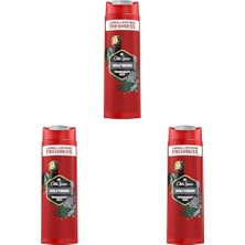 Trendexa Wolfthorn Erkekler Için Duş Jeli ve Şampuan 400 ml 3'lü Set