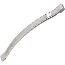 Trendexa Dolap, 10 Adet Akasya Metal Mobilya Mutfak Dolabı Çekmece Kapı Kulpu Kulbu Krom (224 Mm-22.4 Cm) Kulp