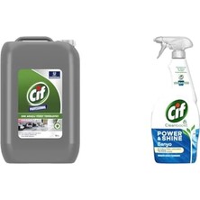 Trendexa Profesyonel Genel Yüzey Temizleyici Çok Amaçlı Genel Yüzey Temizleyici 10 L(1) Power Shine Cleanboost Sprey Temizleyici Banyo Için Temizleyici ve Kireç Çözücü 750 Ml(2)