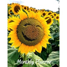 Trendexa Weelky Planner Blank Monthly 8.5 x 11: Dıy Agendas
