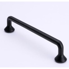 Trendexa Dolap, Incir Siyah Metal Kulp (224 mm 22.4 Cm) Kulbu Kulpu Mobilya Çekmece Kulpları Mutfak Dolabı