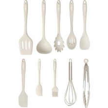 Trendexa Salvatore 10 Parça Spatula Set Vanilya