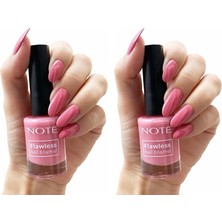 Trendexa Nail Flawless Oje 80 Confetti Candy, Pembe (2 Paketi)