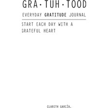 Trendexa Gra Tuh Tood Everyday Gratitude Günlük: Start Each Day With A Grateful Heart