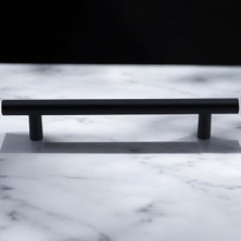 Trendexa Mat, Mia Mojan (96 mm - 9.6 Cm) Siyah Metal Mobilya Mutfak Çekmece Dolap Dolabı Kulbu Kulpu Kulpları