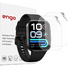 Trendexa Xiaomi Redmi Watch 6 Lite ile Uyumlu Ekran Koruyucu Tpu, Tam Kaplayan Akıllı Saat Koruması 2 Adet, Çizilmeye Dayanıklı Şeffaf Koruma
