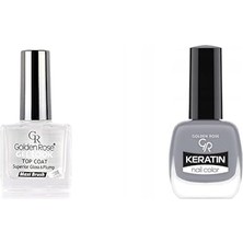 Trendexa Gel Look Top Coat & Oje Seti