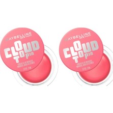 Trendexa Allık, New York Cloudtopia Köpük Dokulu Mat, 07 Moonlit Rose (2 Paketi)