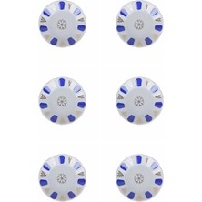Trendexa Mavi Yaldız Çay Tabağı 11 cm 6'lı 04POR005232 4129600000971