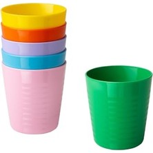 Trendexa Ikea Kalas Serisi, Çocuk Bardak Seti, 23 Cl, Çok Renkli Çok Renkli Multicolor