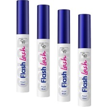 Trendexa Flash Lash Colored Mascara No: 04 Royal Blue - Renkli Maskara (4 Paketi)