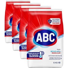 Trendexa Matik Beyazlar & Renkliler 6 kg (4 Paketi)