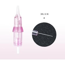 Trendexa Iğne, 3rl 0.18 mm Kalıcı Makyaj ve Dövme Cihazlarına Uyumlu, 20 Adet