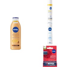 Trendexa Losyon, Q10 SPF50 Gündüz Yüz Krem 40 Ml, Sıkılaştırıcı Bronzluk, 250 Ml, Kırmızı Dudak Kremi ve Deodorant