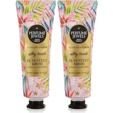 Trendexa Pj El ve Vücut Kremi Silky Touch Tüp (50 Ml) 2'li Set