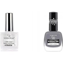 Trendexa Gel Look Top Coat & Oje Seti