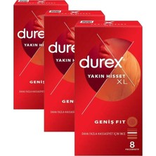 Trendexa Yakın Hisset 8 Xl Prezervatif (3 Paketi)