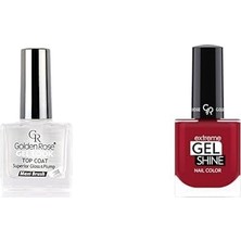 Trendexa Gel Look Top Coat & Oje Seti