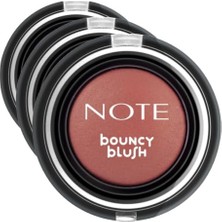 Trendexa Allık, Cosmetics Bouncy Blush 04 Sunkiss Yumuşak Kremsi, (3 Paketi)