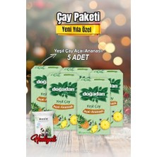 Trendexa Yeşil Çay Açai Ananaslı Poşet Çay x 5 ve Rosıe Pamuk
