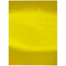 Trendexa Aynalı Metalik Metalize Fon Kartonu Altın Sarı (Gold) 50X70 cm 1 Adet (Tek Renk) 199638281007