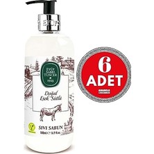 Trendexa Doğal Eşek Sütlü Sıvı Sabun 500 ml x 6 Adet