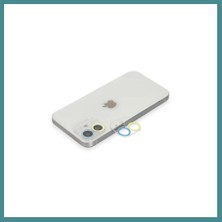 Bezos iPhone 12 Uyumlu Renkli Kamera Lens Koruma Cam - Sarı-Mavi Mac