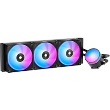 Trendexa Delta L36 Siyah Argb V2 360 mm INTEL(1700P/1851P)-AMD Uyumlu Sıvı Soğutucu