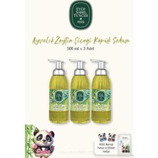 Trendexa 3 Adet Ayvalık Zeytin Çiçeği Köpük Sabun 500 ml ve Rosıe