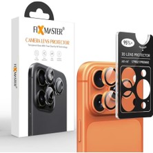 Trendexa iPhone 17 Pro ve 17 Pro Max Uyumlu Kamera Lens Koruyucu, Kozmik Turuncu, Orijinal Rengiyle Kusursuz Uyum, Darbe Emici, 9h Temperli Cam, Kolay Kurulum, Anti-Reflection Kaplama, Metal Çerçeve