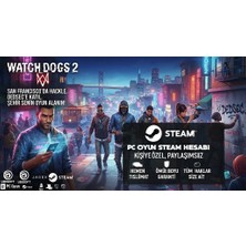 Ubisoft WATCH DOGS 2 (Pc Oyun) Steam Hesabı (Kişiye Özel Paylaşımsız)