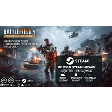 Battlefield 4 Premium Edition (Pc Oyun) Steam Hesabı (Kişiye Özel Paylaşımsız)