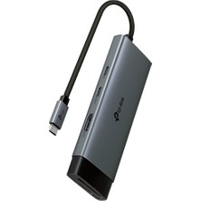 TP-Link Tp-Lınk UH7020C Type-C To Hdmı/sd/msd/power/usb 7ın1 Hub