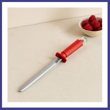 Bezos 10'' Oval Yassı Masat - Plastik Saplı Metal Asma Halkalı Mrl
