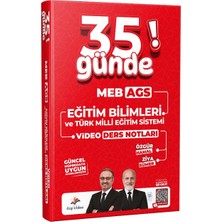 Dizgi Kitabevi 2027 Meb Ags 35 Günde Eğitim Bilimleri ve Türk Milli Eğitim Sistemi Video Ders Notları