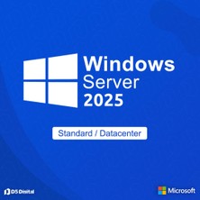 Microsoft Server 2025 Standard Orjinal Dijital Lisans Anahtarı Key - Süresiz Kullanım