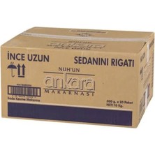 Ankara Ince Uzun Makarna 500 gr (20 Adet) Koli