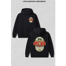 Zoka Wear The Godfather - Genco Olive Oil Co Ön Arka Baskılı Kapüşonlu Sweatshirt