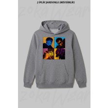 Zoka Wear Berserk Guts Degisimleri Ozel Tasarim Anime Ön Baskılı Kapüşonlu Sweatshirt