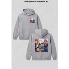 Zoka Wear Scranton Dizi The Office Ön Arka Baskılı Kapüşonlu Sweatshirt