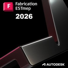 Autodesk Fabrication ESTmep 2026 (Windows) - 1 Pc 3 Yıl Serial Kod + Product Key