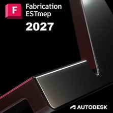 Autodesk Fabrication ESTmep 2027 (Windows) - 1 Pc 2 Yıl Serial Kod + Product Key