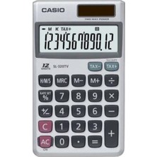 Casio SL-320TV-W-DP 12 Hane Cep Tipi Hesap Makinesi