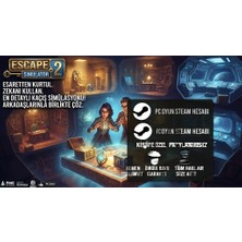 Escape Simulator 2 (Pc Oyun) Steam Hesabı (Kişiye Özel Paylaşımsız)