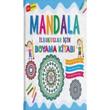 Trendy Pazars Ilkokullar Için Mandala Boyama Kitabı