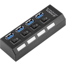 Tr 4 Port Anahtarlı USB 3.0 Hub Çoklayıcı 30 cm