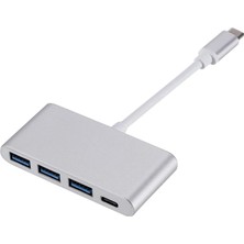 Tr 4in1 65W Type-C USB Çoğaltıcı Adaptör Port Hub 3xusba Giriş 1 Pd Giriş