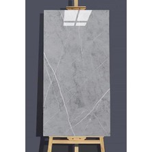 Panel Mermer Desen, 60X30 Cm, 5 Adet (Gri)