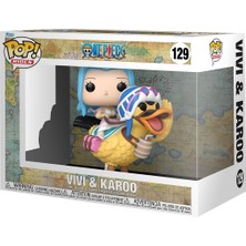 Pop Ride: One Piece - Vivi &amp;amp;amp; Karoo - Koleksiyon Vinil Figür - Hediye Fikri - Resmi Ürün - Çocuklar ve Yetişkinler Için Oyuncaklar - Anime